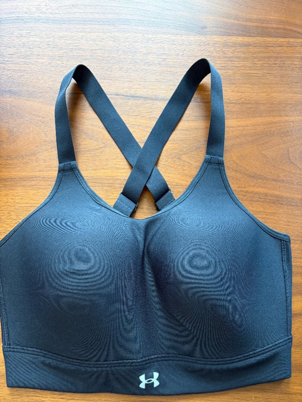 Under Armour Black Continuum Hi-Impact Sports Bra XL